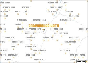 map of Andranovorivato