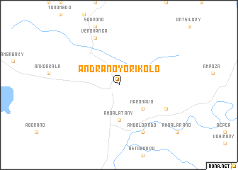 map of Andranoyorikolo