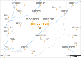 map of Andrantabe