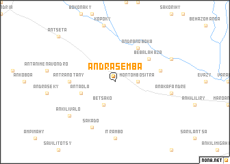 map of Andrasemba