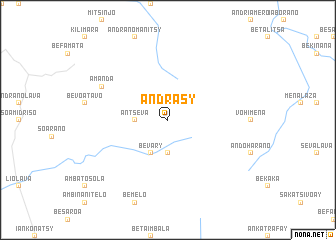 map of Andrasy