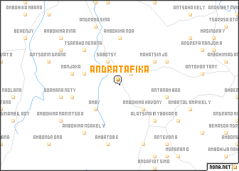 map of Andratafika