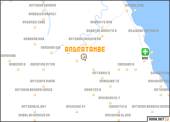 map of Andratambe