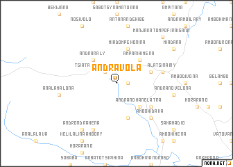 map of Andravola