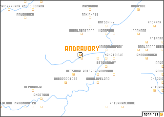 map of Andravory