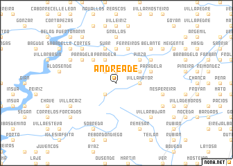 map of Andreade