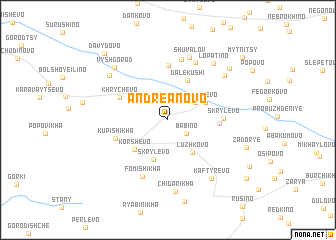 map of Andreanovo
