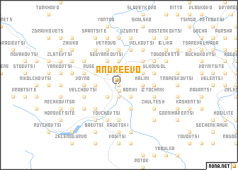 map of Andreevo