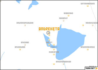 map of Andreketa