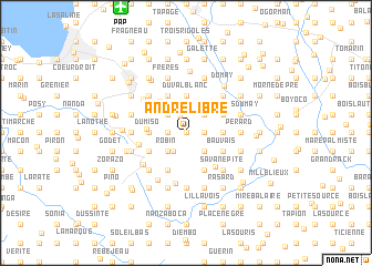 map of André Libre