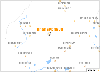 map of Andrevorevo