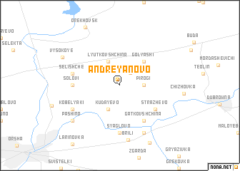 map of Andreyanovo