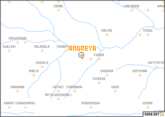 map of Andreya