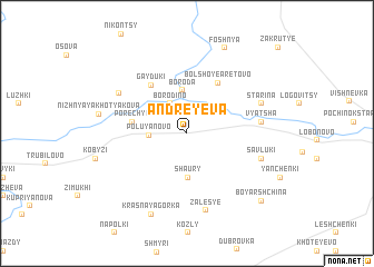 map of Andreyeva