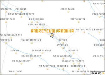 map of Andreyevo-Ivanovka