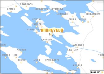 map of Andreyevo