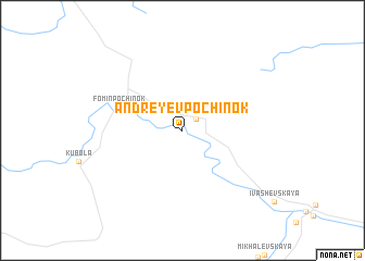 map of Andreyev Pochinok