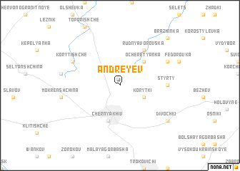 map of Andreyev