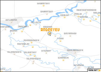 map of (( Andreyev ))