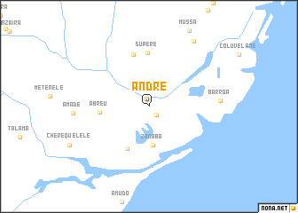 map of André