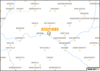 map of Andriabe