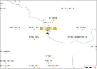 map of Andriabe