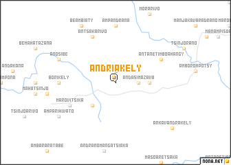 map of Andriakely