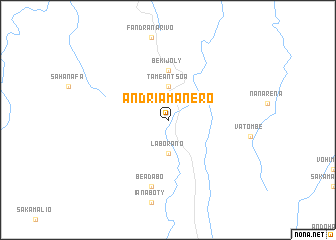 map of Andriamanero