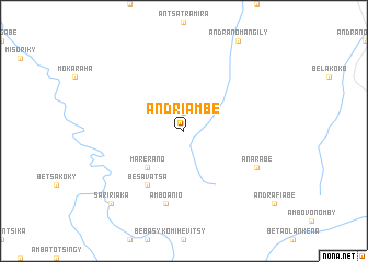 map of Andriambe
