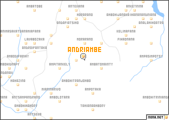 map of Andriambe