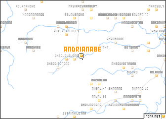 map of Andrianabe