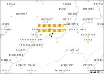 map of Andriandampy