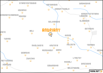 map of Andriany