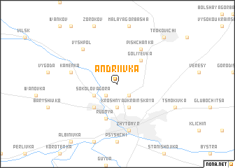 map of Andriivka