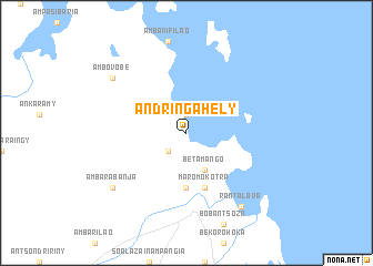 map of Andringahely