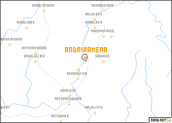 map of Andripamena