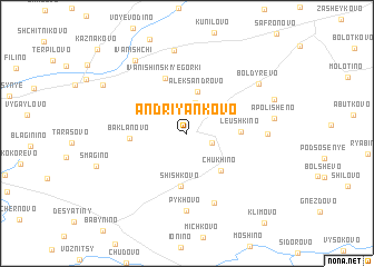 map of Andriyankovo