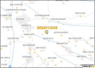 map of Andriyivka