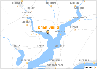 map of Andriyivka