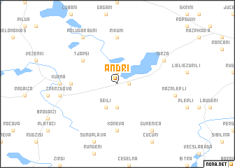 map of Andri