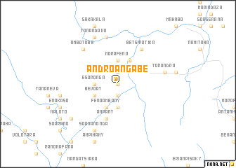 map of Androangabe