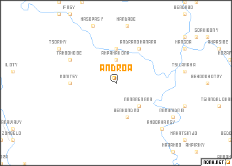 map of Androa