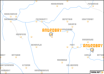 map of Androbay