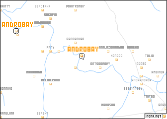 map of Androbay