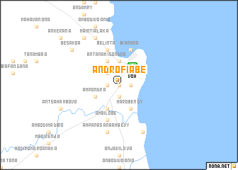 map of Androfiabe