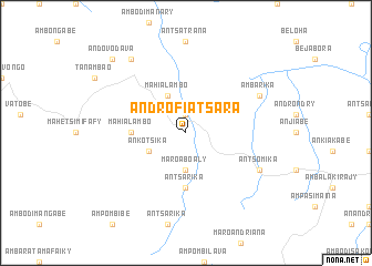 map of Androfiatsara