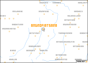 map of Androfiatsara