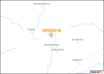 map of Androfia