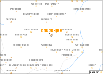 map of Androhibe