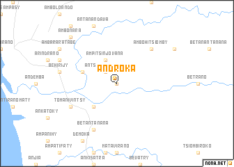 map of Androka